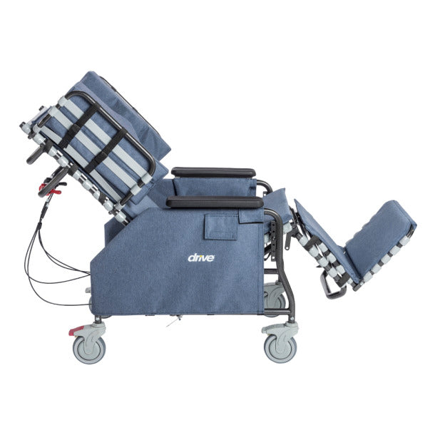 כסא להטייה ושכיבה Rose Comfort Max עם גלגלים