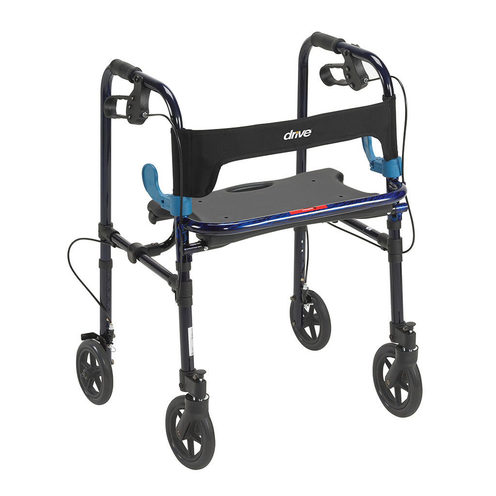 Clever-Lite Walker, מבוגר, עם גלגלים בגודל 8 אינץ'