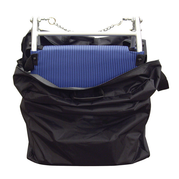 כיסא הובלה סופר קל ומתקפל עם תיק נשיאה וזרועות הפוך