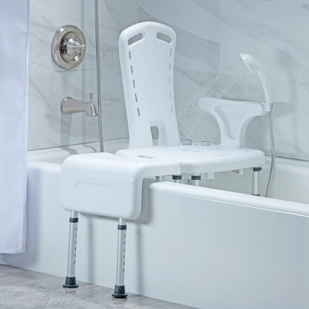 אביזר העברת כסאות אקווה PreserveTech™ עם הגנה מפני וילון