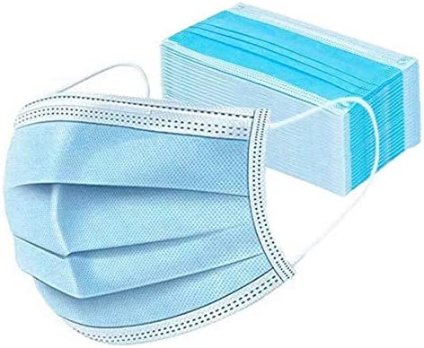 Generic 3-Ply Disposable Face Masks with Filter - 50/Box