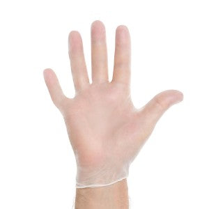 Basic Vinyl Synthetic Exam Gloves - Case of 1,000 - One Source Medical Supplies