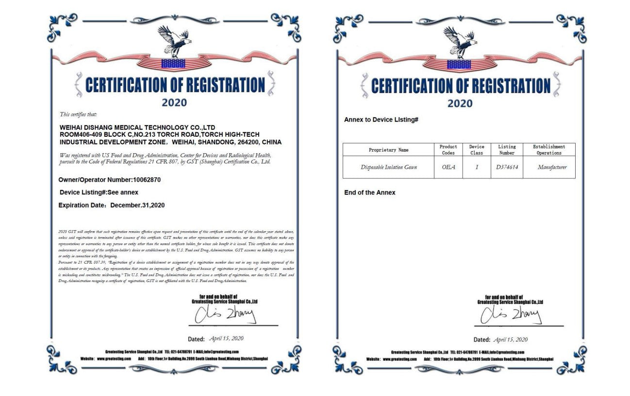 Disposable Level 3 Gown w/ Peva Material - One Source Medical Supplies