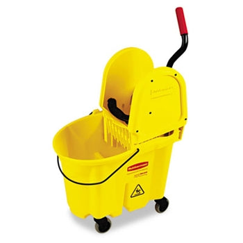 RUBBERMAID 35 QT WAVE-BREAK
דלי/בורר *צהוב* /EA