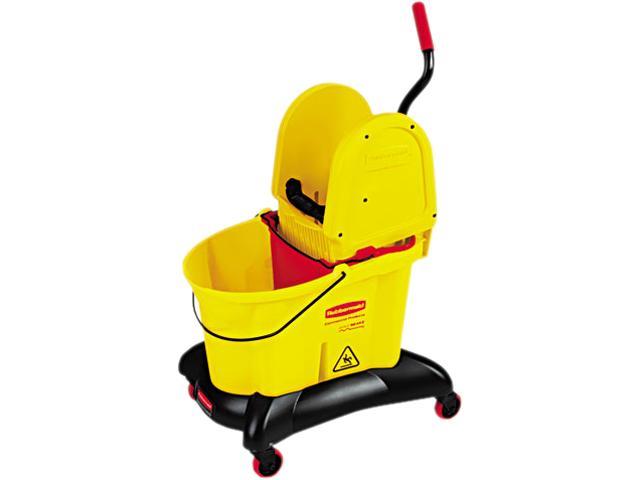 RUBBERMAID 8.75 GAL WAVEBRAKE
דלי כפול/WRINGER COMBO YELL