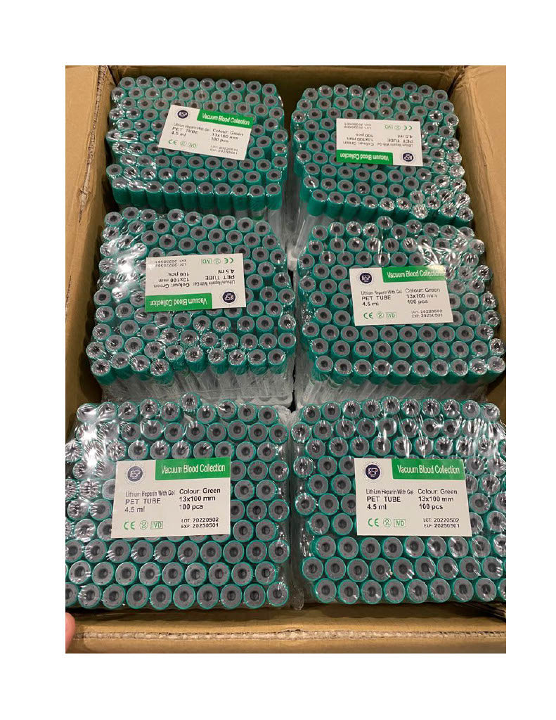 IESP PET צינור איסוף דם - משנה עבור BD 367962 - 4.5 מ"ל