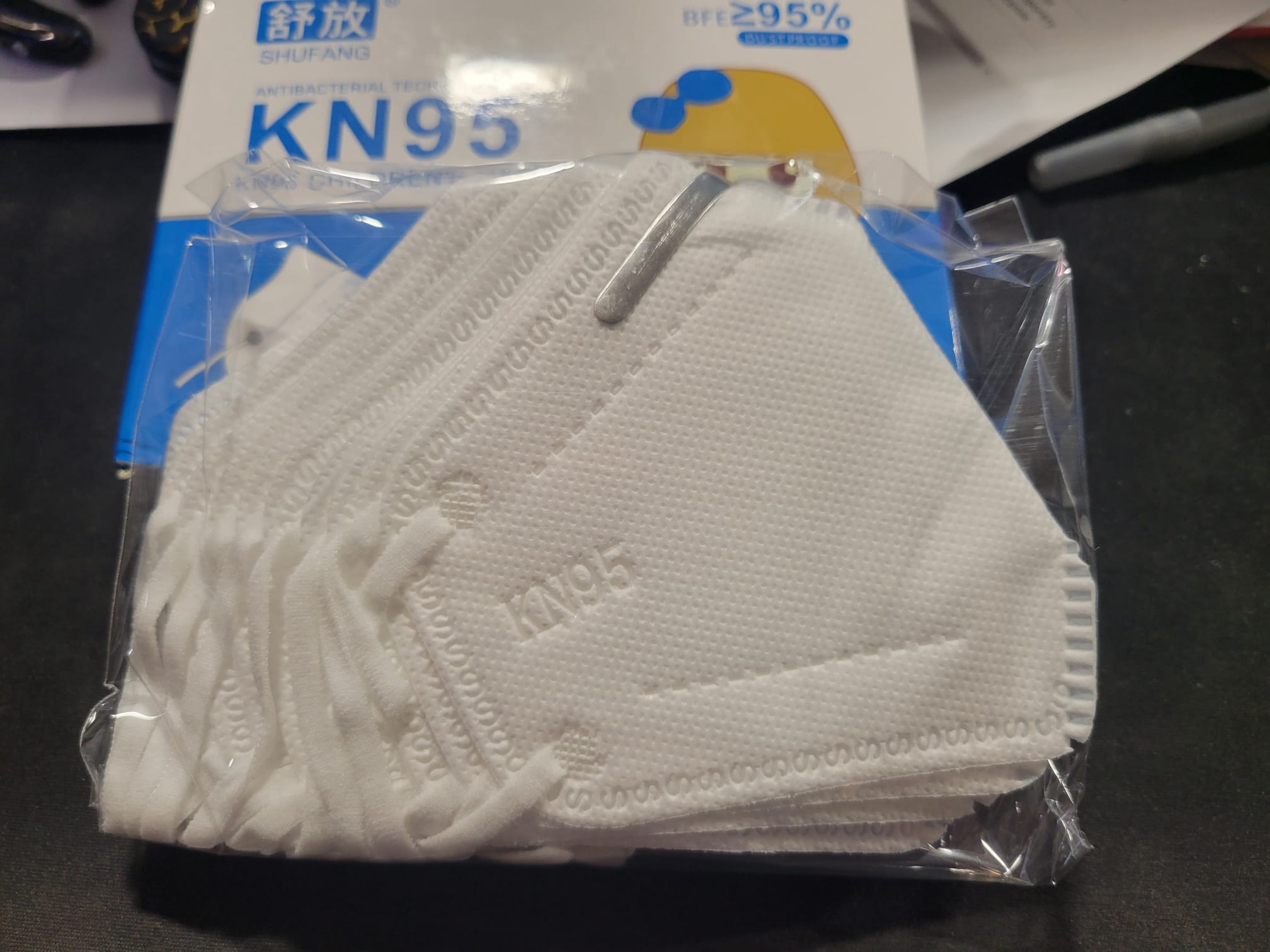 Shufang Kids KN95 Face Masks - Box of 10 - One Source Medical Supplies