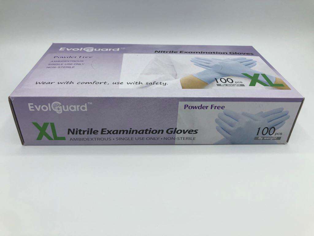 Evolguard - Nitrile Examination Gloves - One Source Medical Supplies