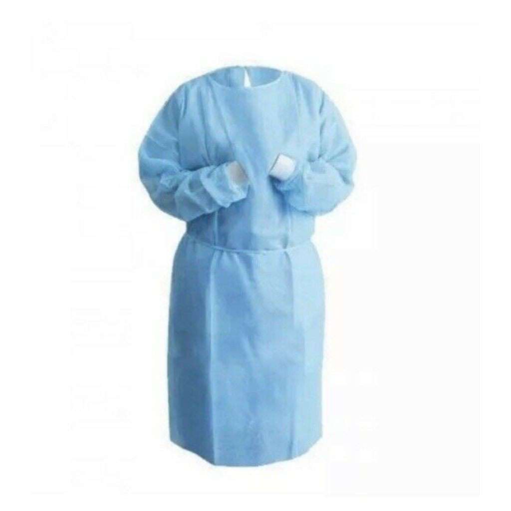 Level 2 Disposable Comfort Ribbed Cuffs Isolation Gown - One Source Medical Supplies