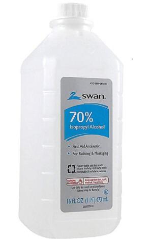 Swan 70% Isopropyl Alcohol (Case of 12) - One Source Medical Supplies
