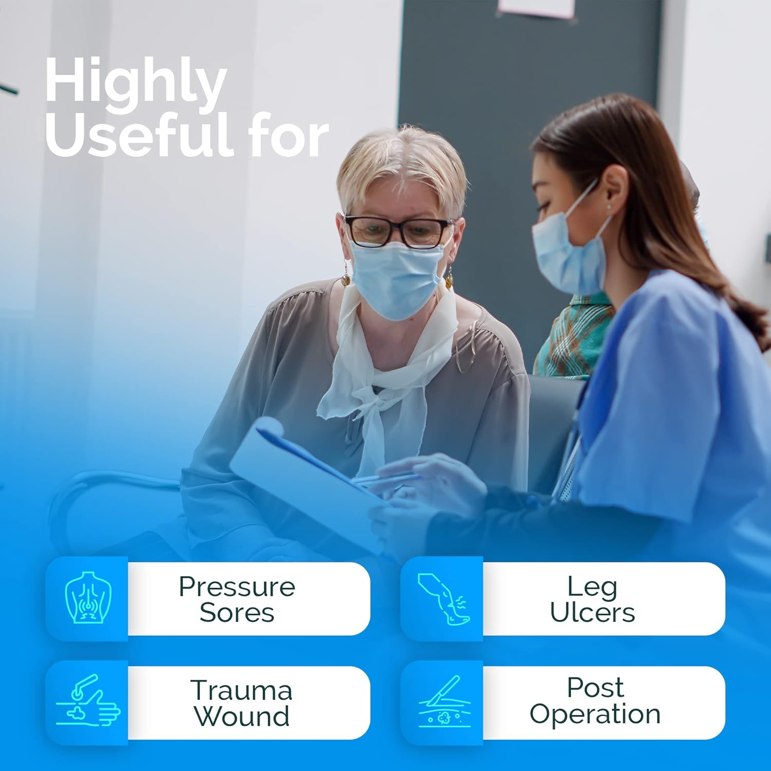 Safe N Simple Simpurity Foam Wound Dressing (192 Count)