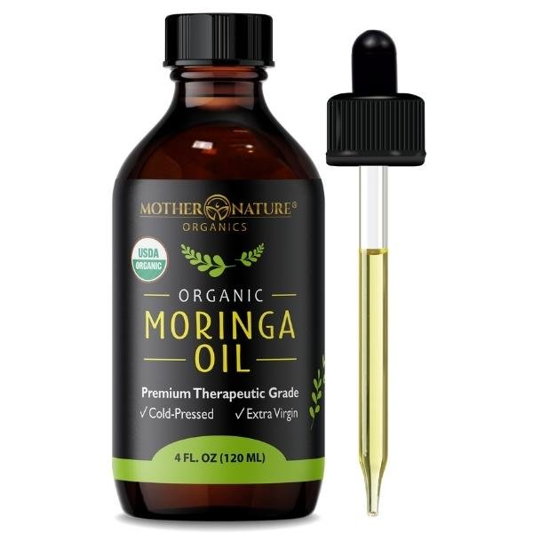 Organic Moringa Oil with Dropper