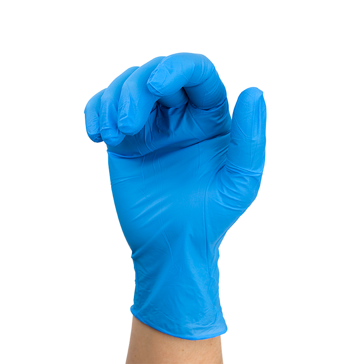 Dynarex Nitrile Exam Gloves In A Bag - Large Powder-Free, Blue - 1pr/bag, 500bgs/cs (500 Pairs)