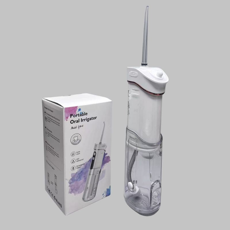 Portable Oral Irrigator – Rechargeable Dental Water Jet with 5 Modes & IPX7 Waterproof