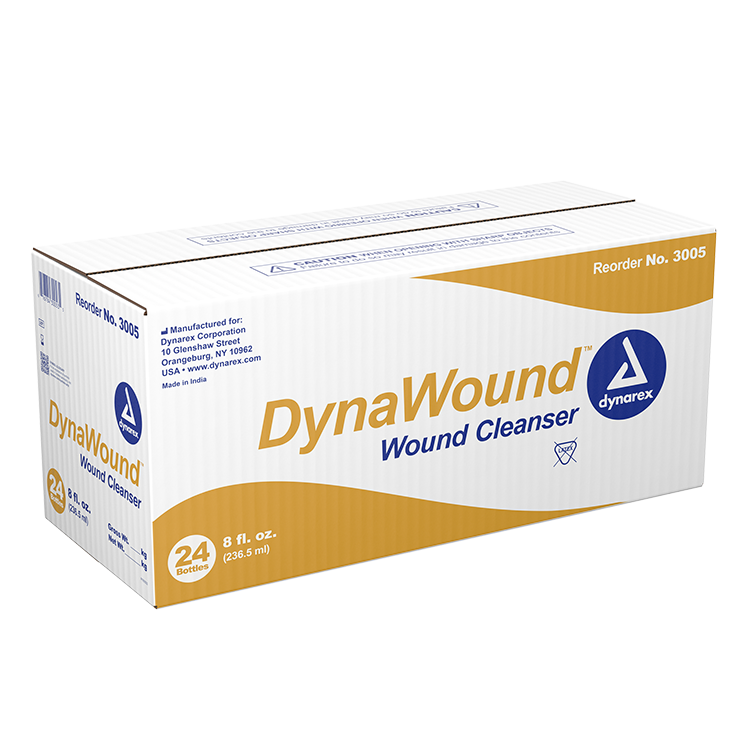 Dynarex DynaWound Wound Cleanser Spray, 8 oz., 24bot/cs (24 Count)