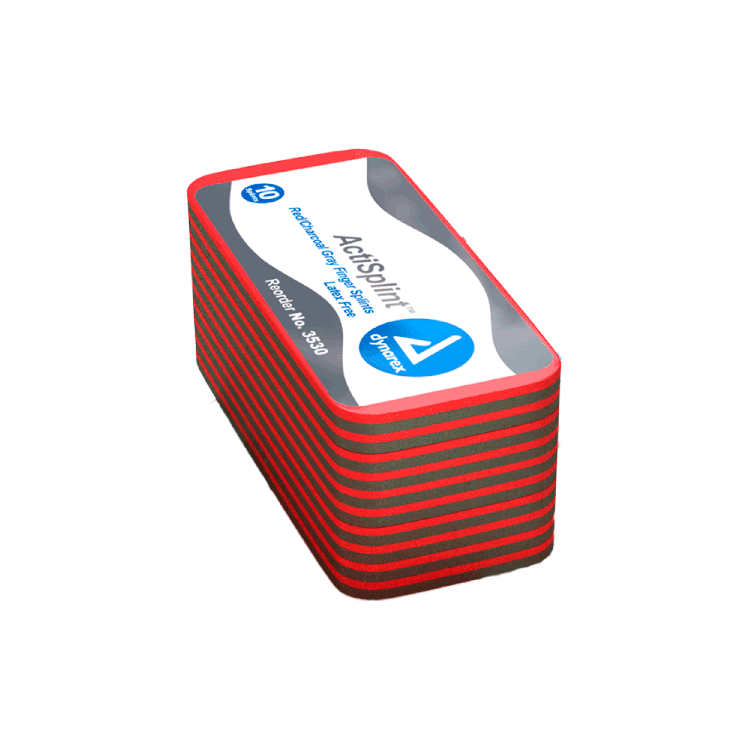 Dynarex ActiSplint Finger Version - 10ea/bx, 30bxs/cs (300 Count)