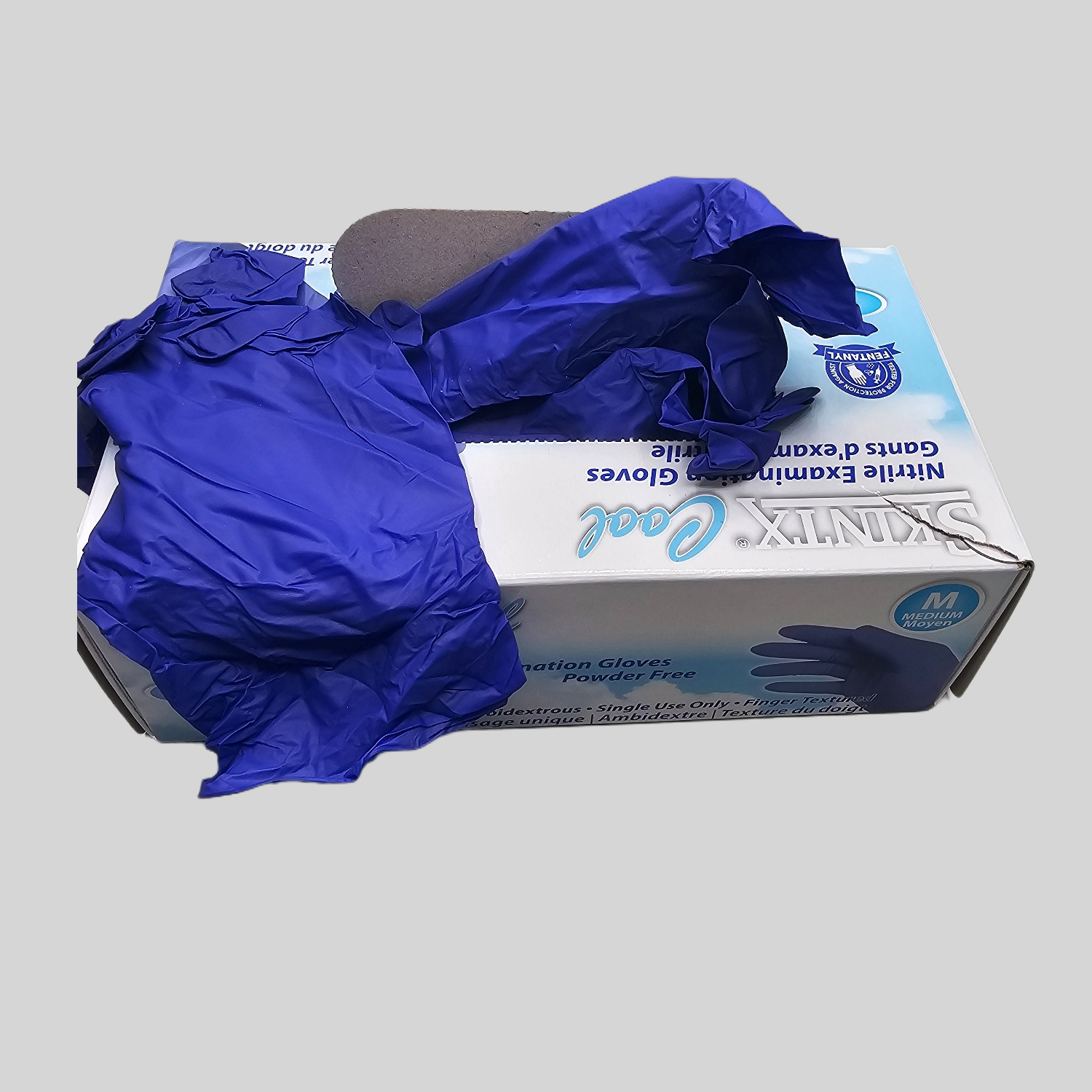 3mil Disposable Nitrile Gloves Purple 200pcs per Box, 10 boxes/case