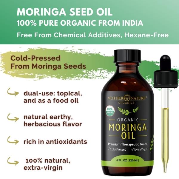 Cold Pressed Moringa Oil