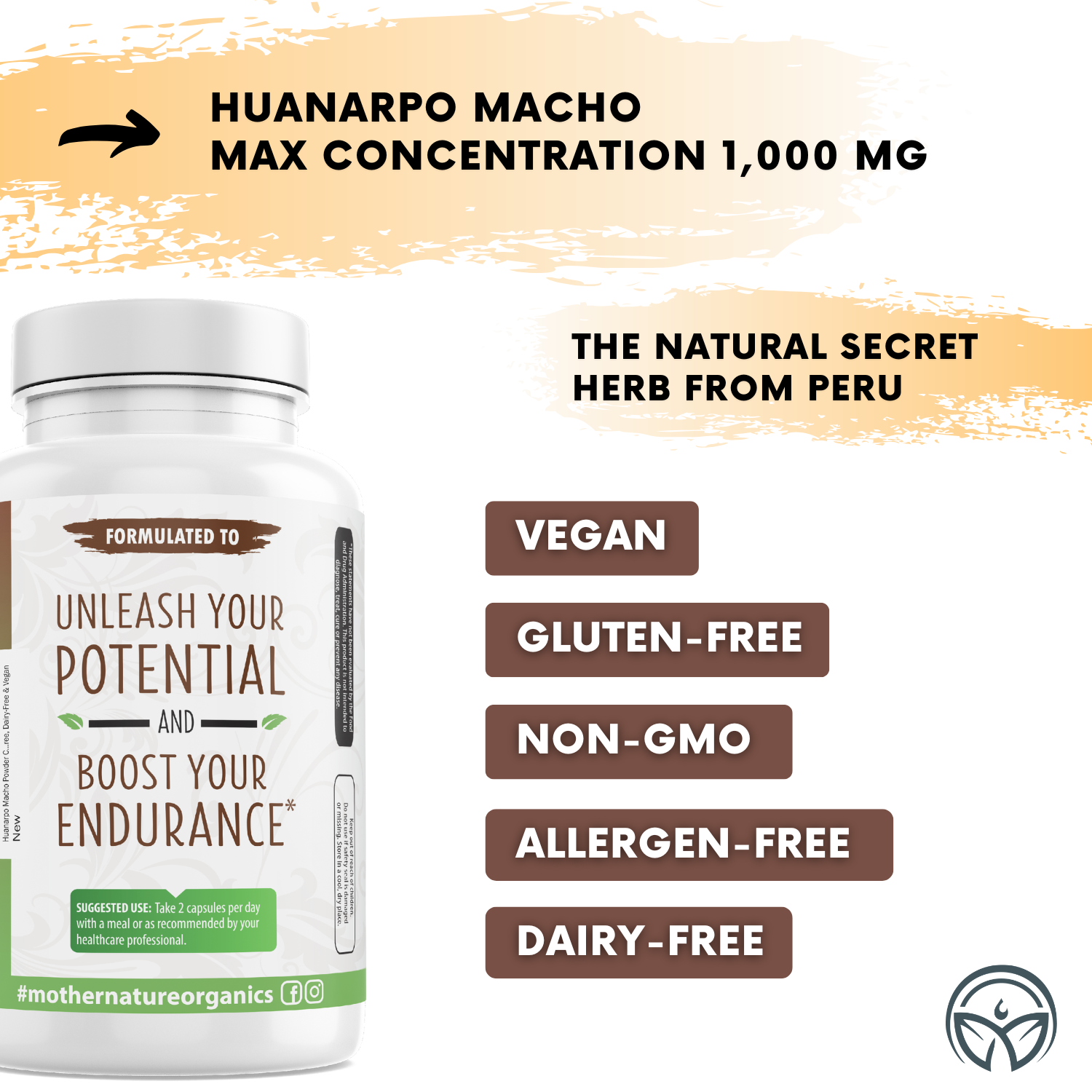 Huanarpo Macho Capsules by Mother Nature Organics