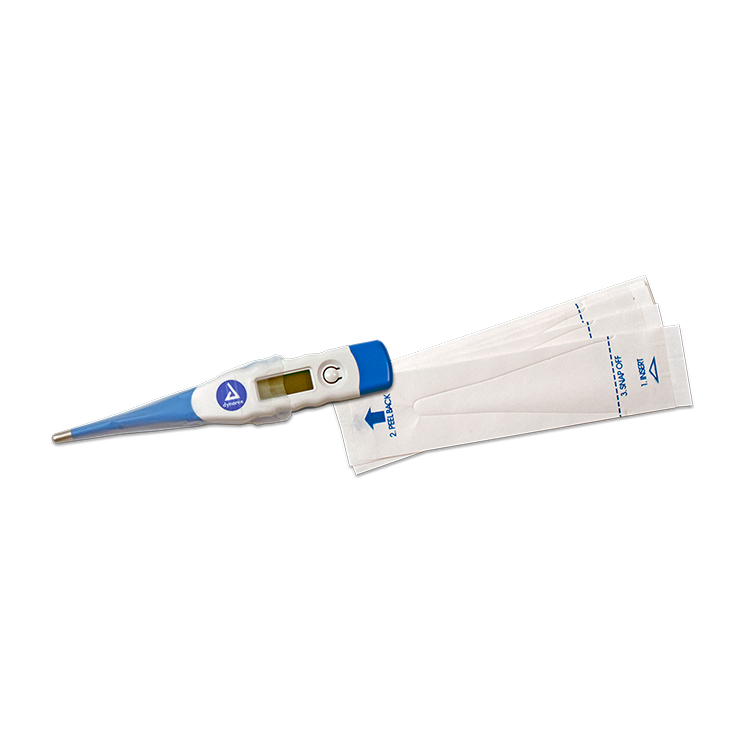 Dynarex Disposable Digital Oral Thermometer Sheaths - 100ea/bx, 50bxs/cs (5000 Count)