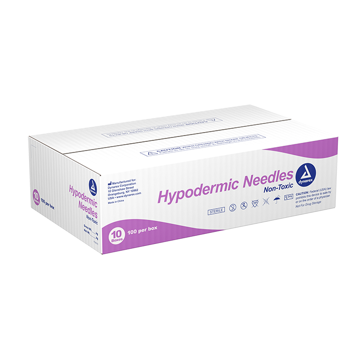 Dynarex Hypodermic Needle - Non-Toxic (1000 Count)
