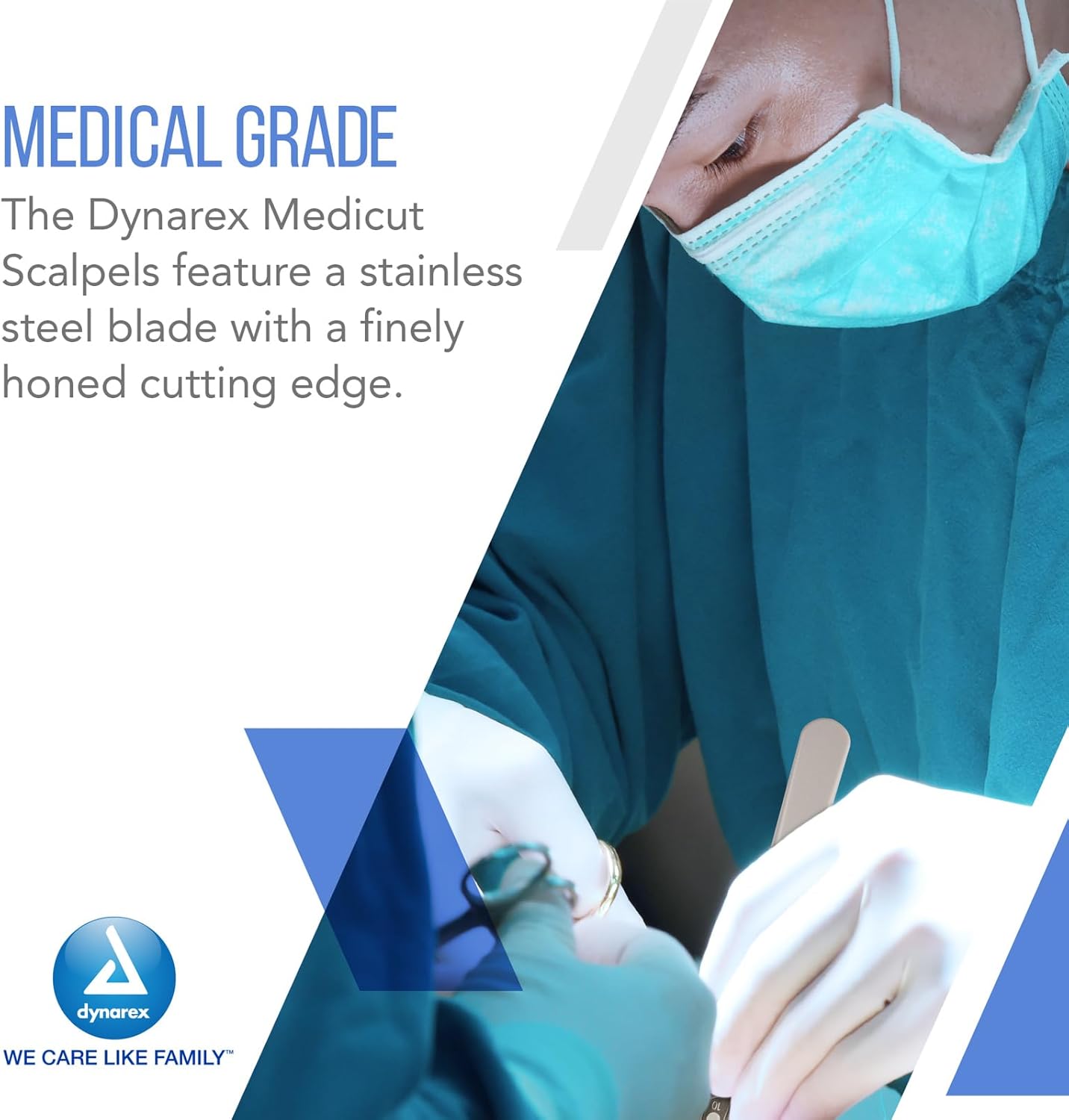 Dynarex Medi-Cut Scalpels Disposable, 10ea/bx (10 Count)