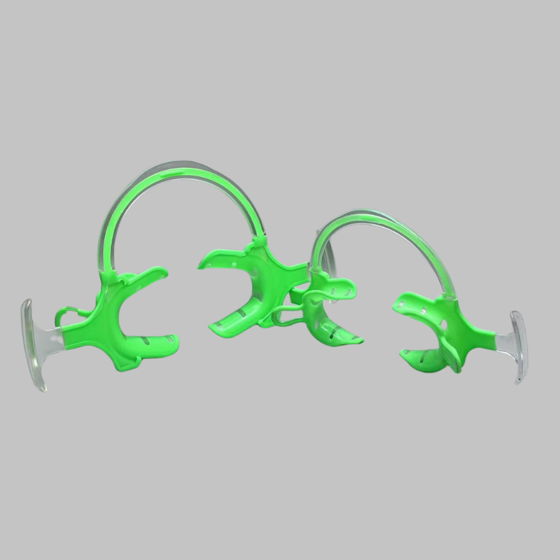 Dental Retractor K02 - Oral Cheek & Lip Retractor (2-Pack) Green
