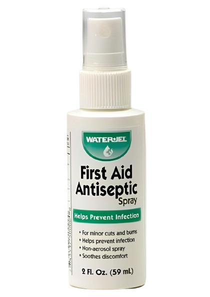 Water Jel Antiseptic Spray, 2 oz Bottle  (24 Bottles/Case)