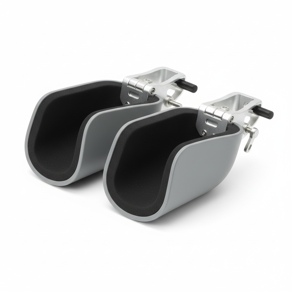 Forearm Plartform, Klip, 1/Pr, Lg - close-up detail shot