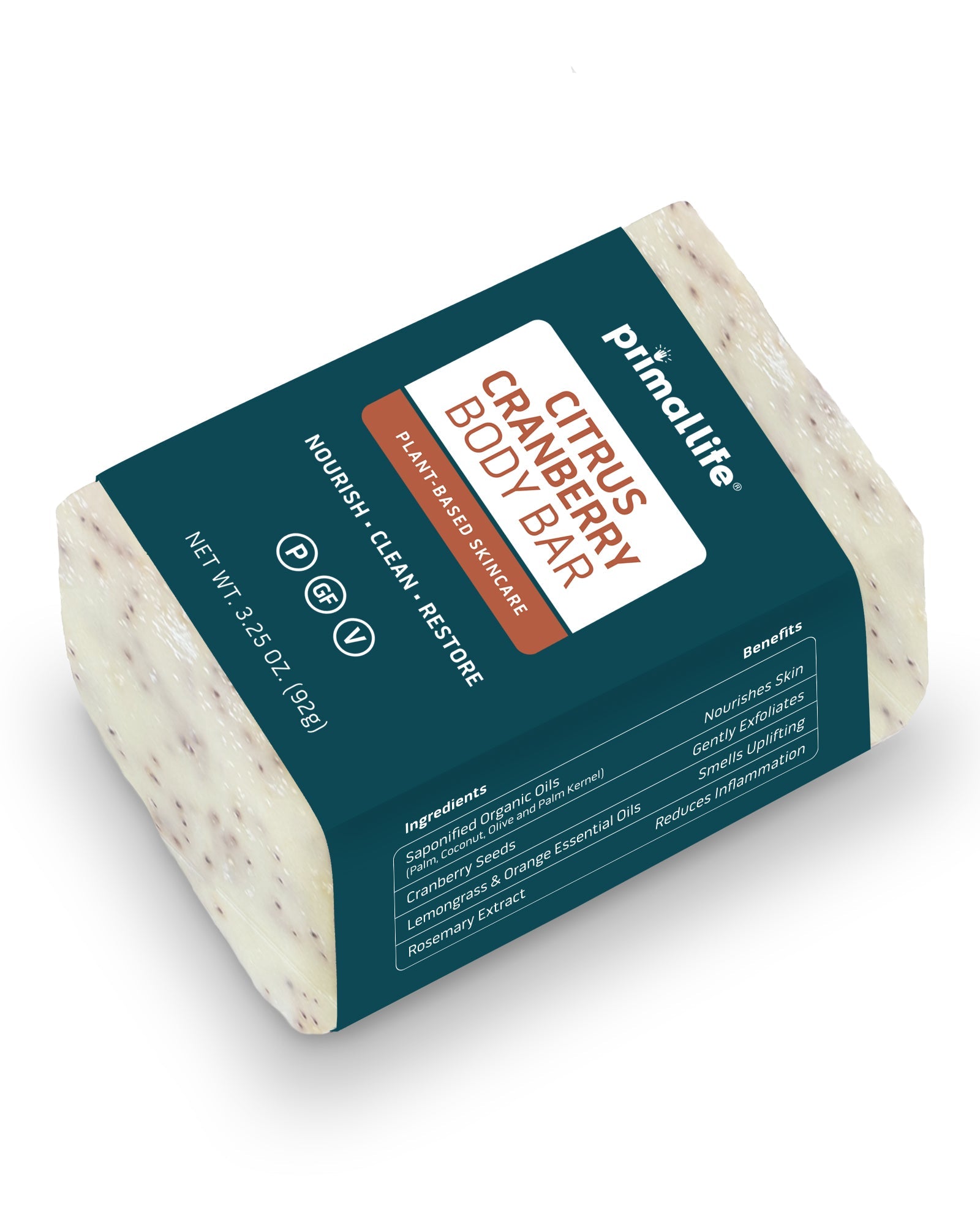 Body Wash Bar by Primal Life Organic II LLC