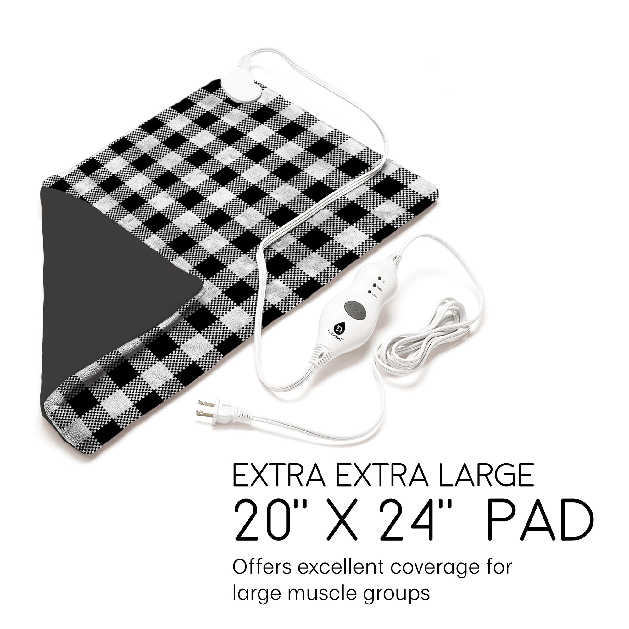 Extra Extra Large Electric Heating Pad by Pursonic