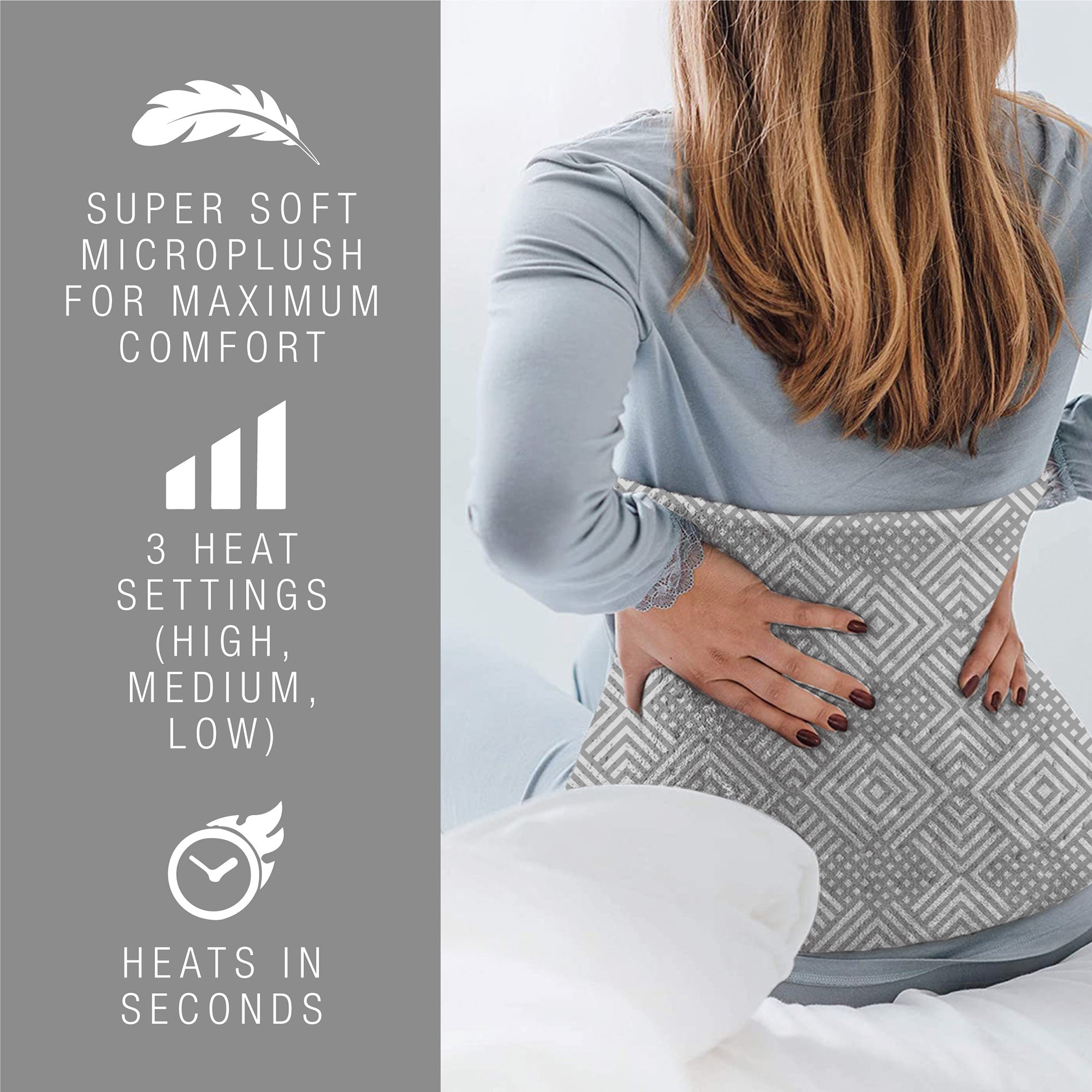 Extra Extra Large Electric Heating Pad by Pursonic