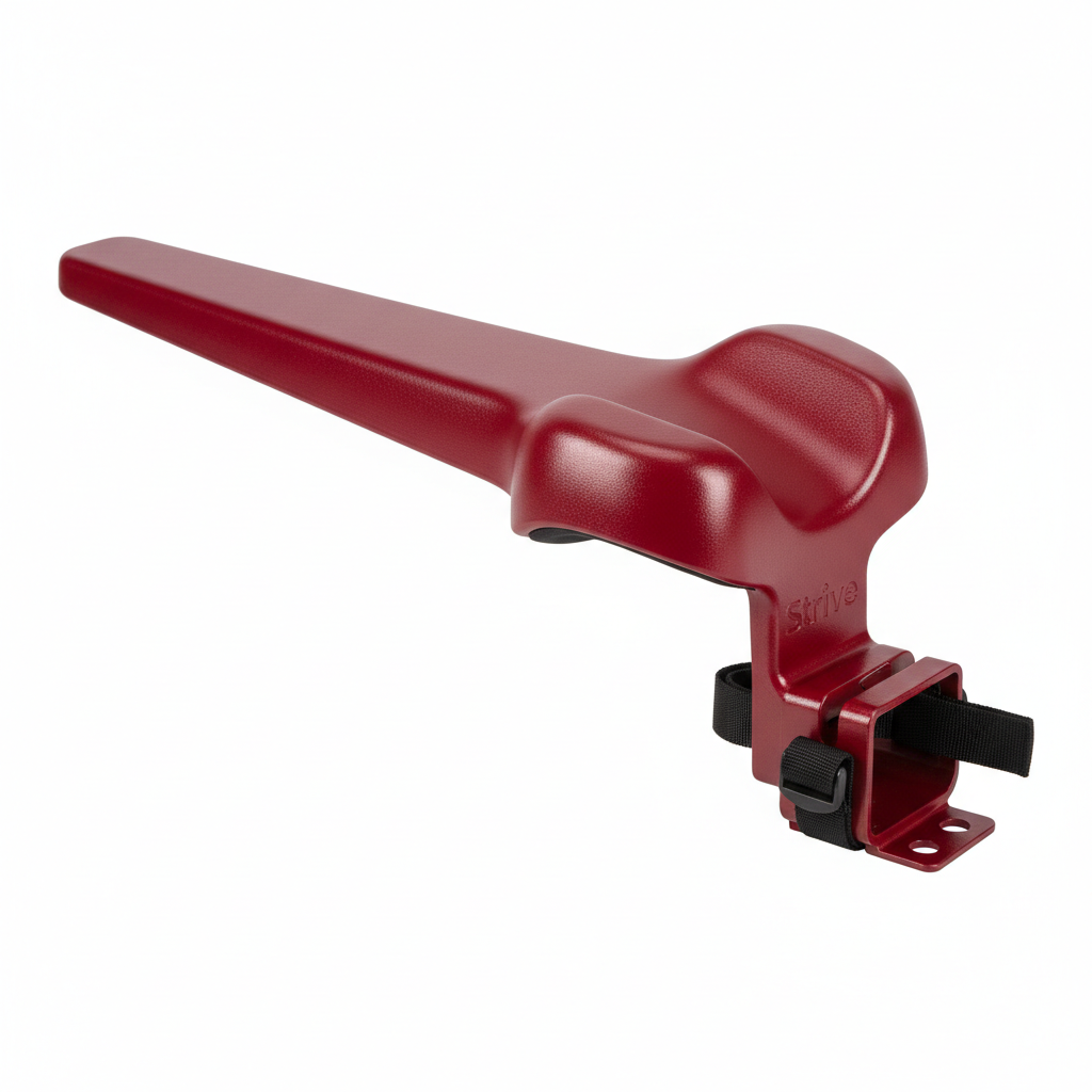 Headrest Ext 14", Red - close-up detail shot