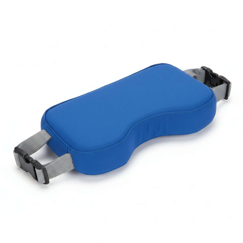 Headrest Ext 16"Blue - close-up detail shot