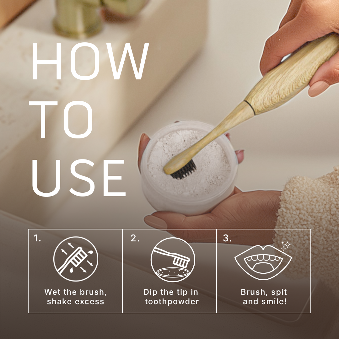 Toothpowder /  Powdered Mineral Toothpaste by Primal Life Organic II LLC