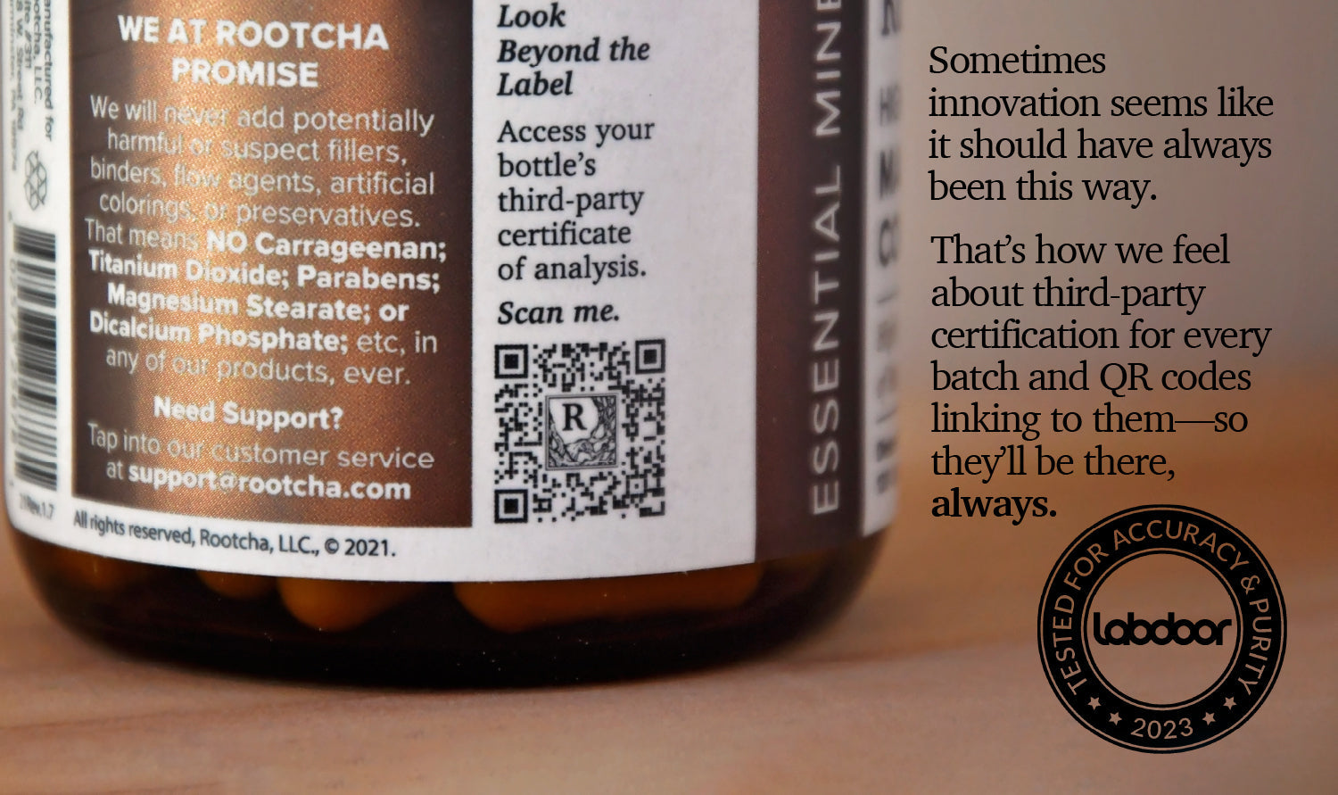 Fully-Reacted Magnesium & Chelated Zinc Complex by Rootcha