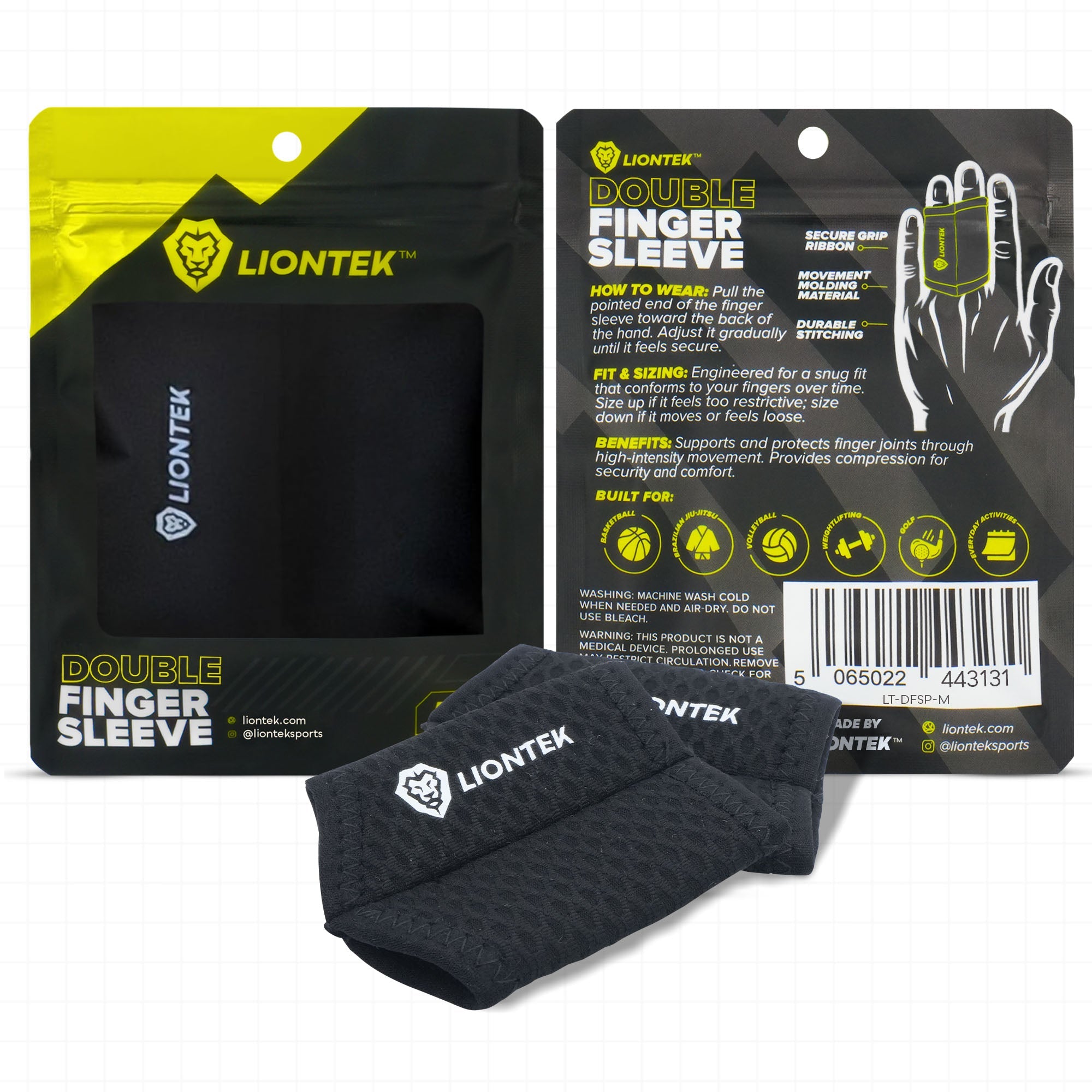 Liontek Flow Finger Sleeve Pair by Liontek