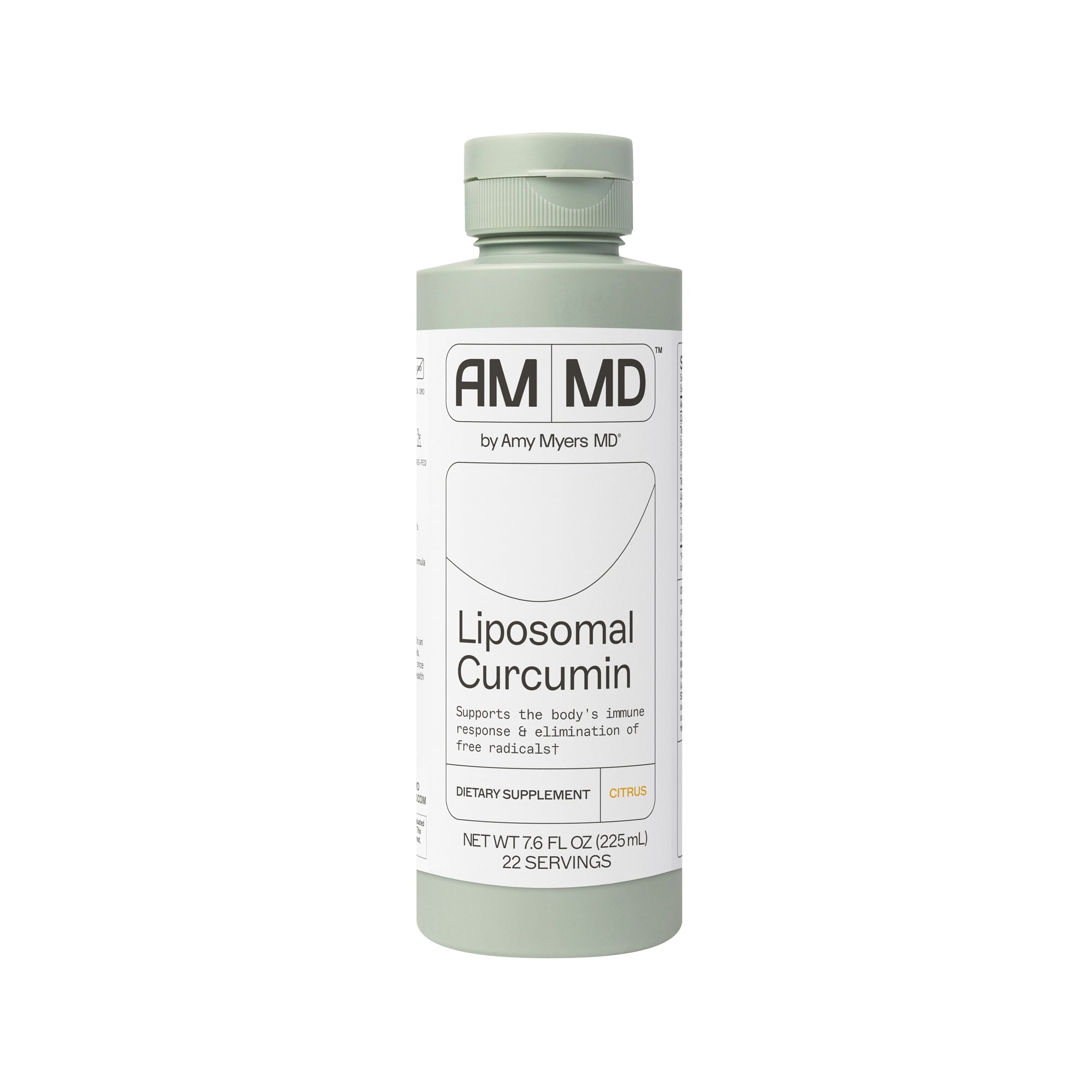 Liposomal Curcumin Liquid 22 Servings by AMMD 