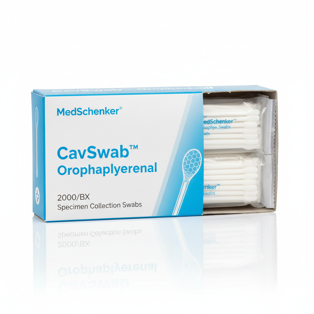 MedSchenker® CavSwab™ Oropharyngeal 2000/BX - close-up detail shot