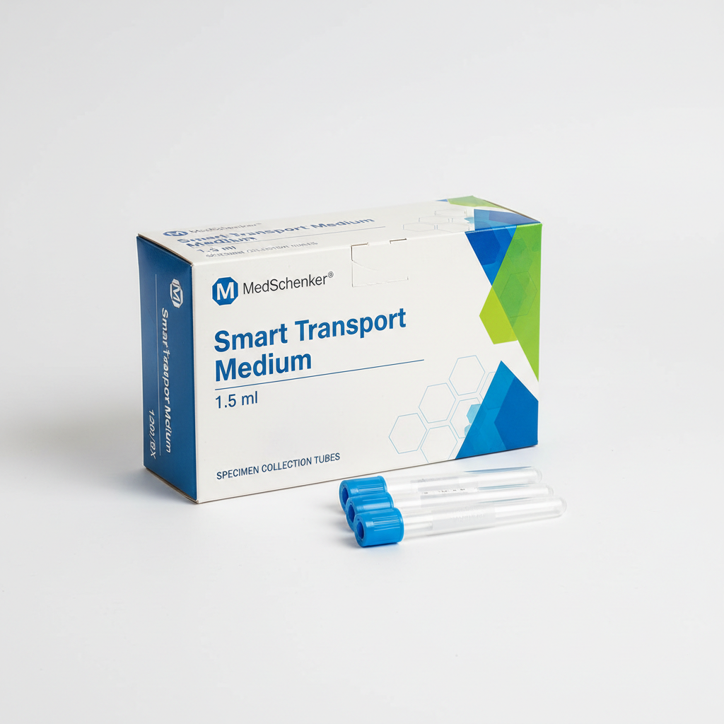 MedSchenker® Smart Transport Medium 1.5 ml 1200/BX - close-up detail shot
