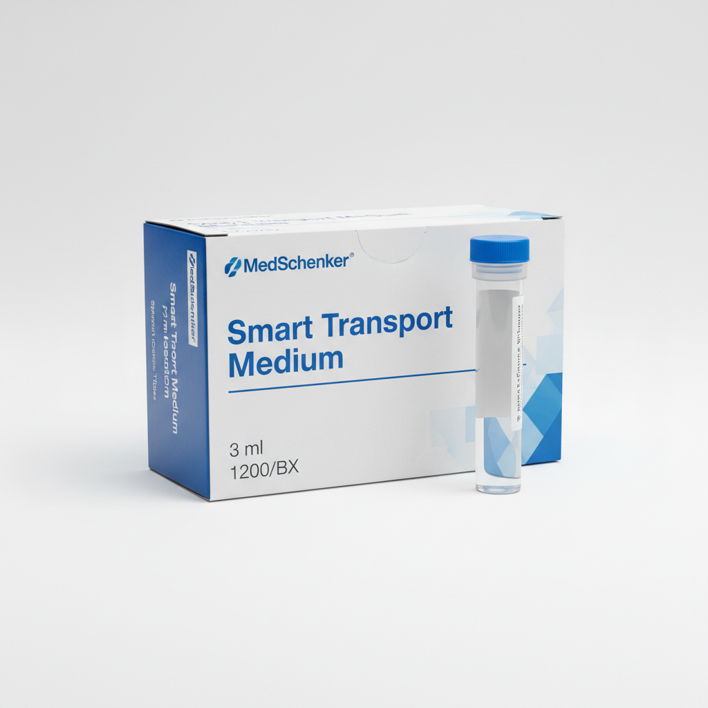 MedSchenker® Smart Transport Medium 3 ml 1200/BX - close-up detail shot