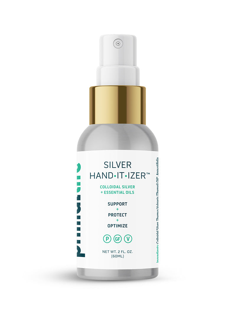 Silver Hand-it-izer Spray, Colloidal Silver+ by Primal Life Organic II LLC