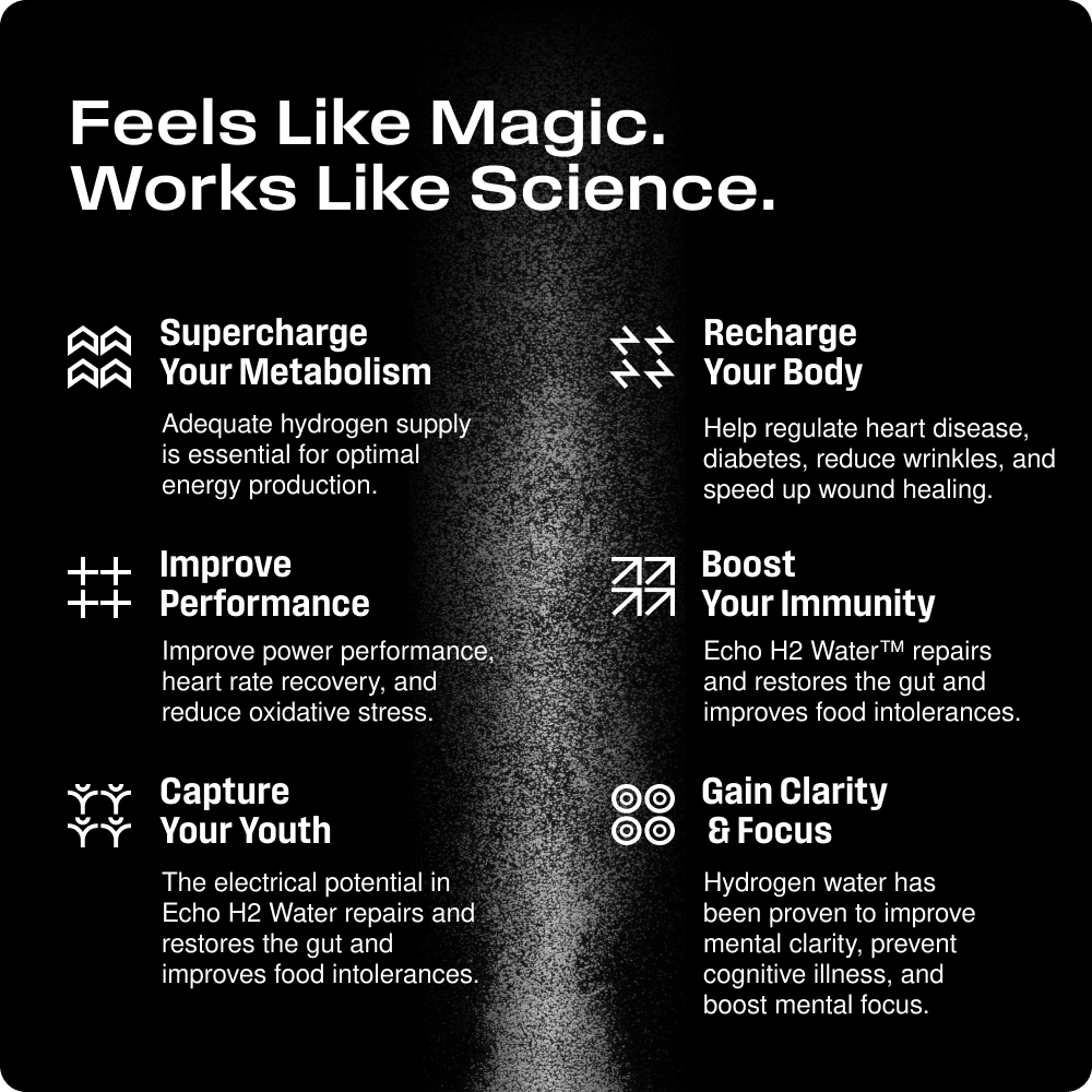 ECHO Flask Hydrogen Water Bottle by Echo Water