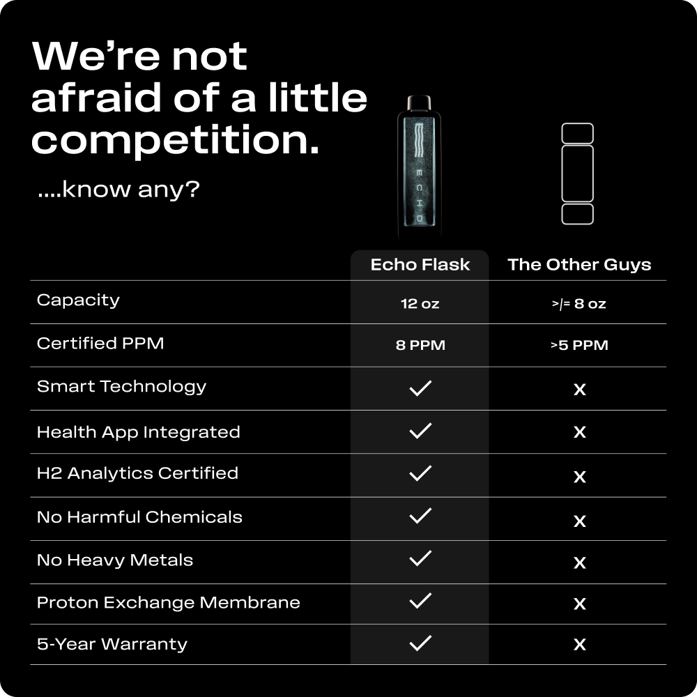 ECHO Flask Hydrogen Water Bottle by Echo Water