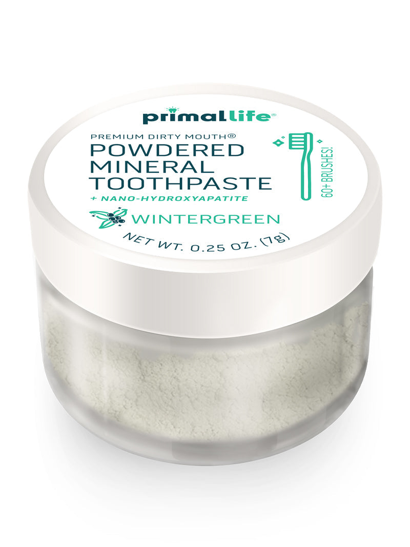 Toothpowder /  Powdered Mineral Toothpaste by Primal Life Organic II LLC