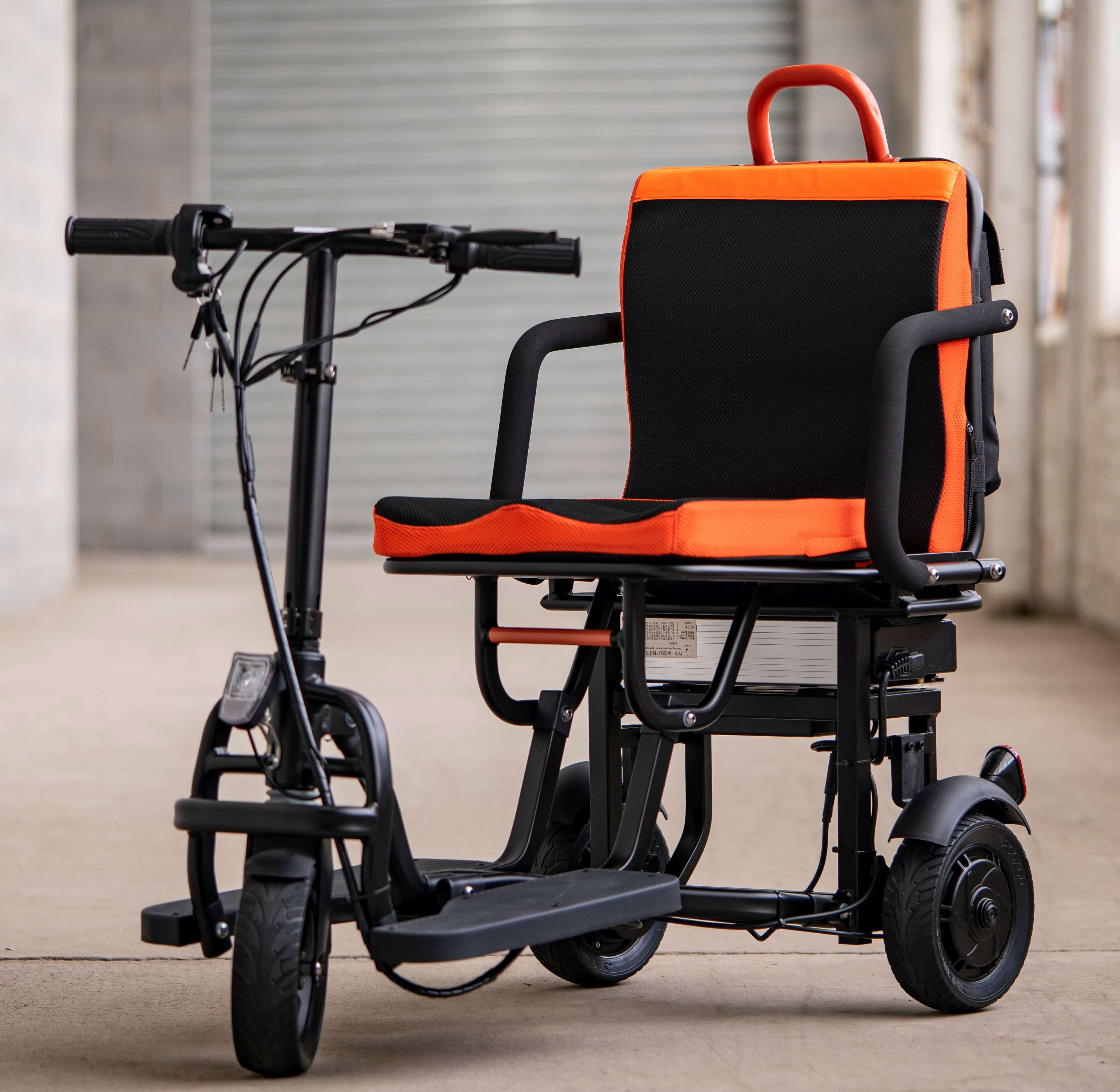 Ezfold Super Lightweight 46 lbs Foldable Scooter by JYD