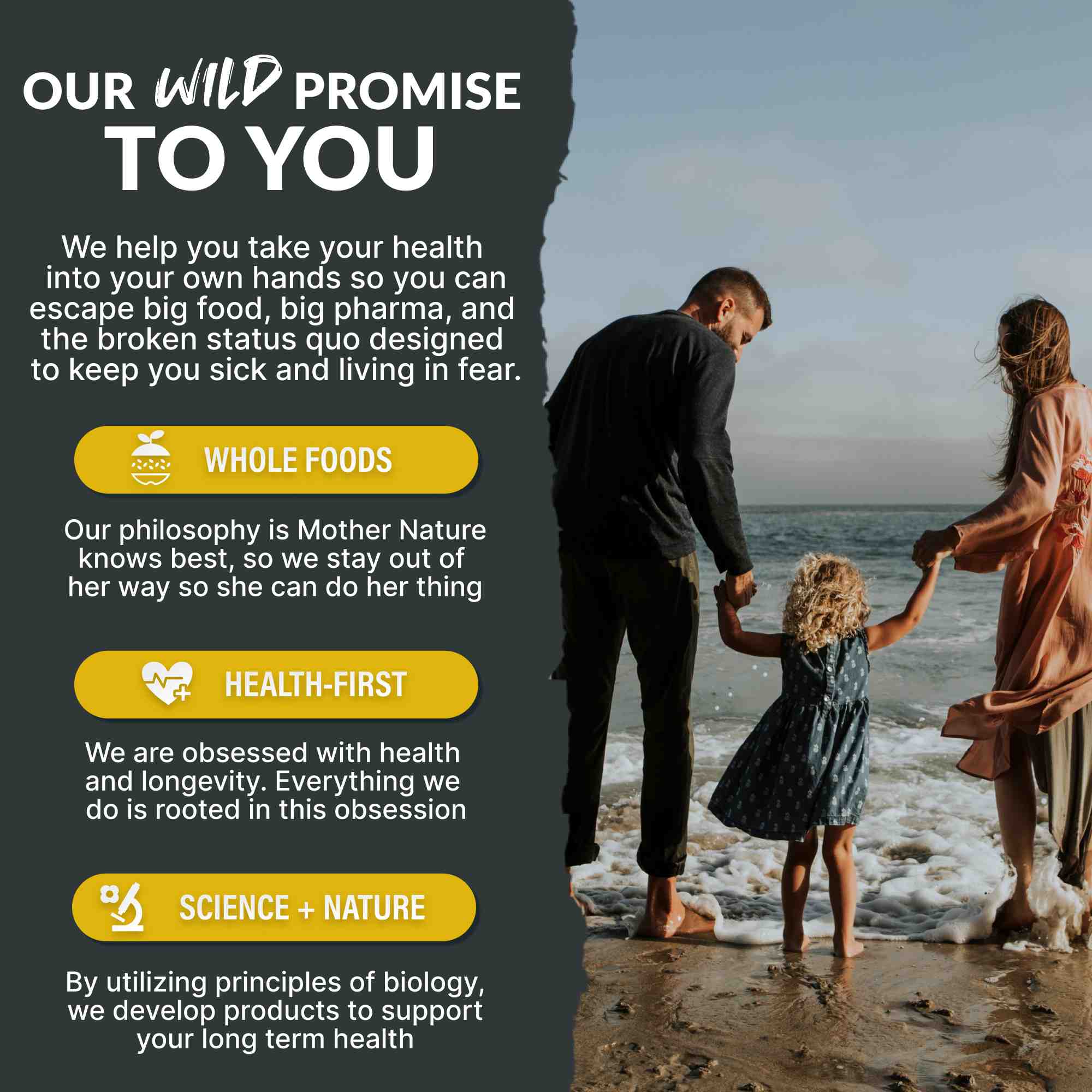 Wild Fish Oil Capsules, Omega-3 Blend, Sustainable, Pure, Third-Party Tested by Wild Foods