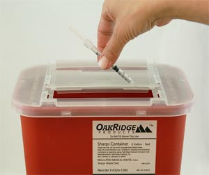 OAK RIDGE SHARPS CONTAINER