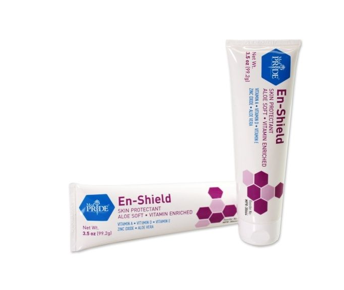 MedPride En-Shield Skin Protectant Barrier Cream - 3.5oz. Tubes - 24/cs.