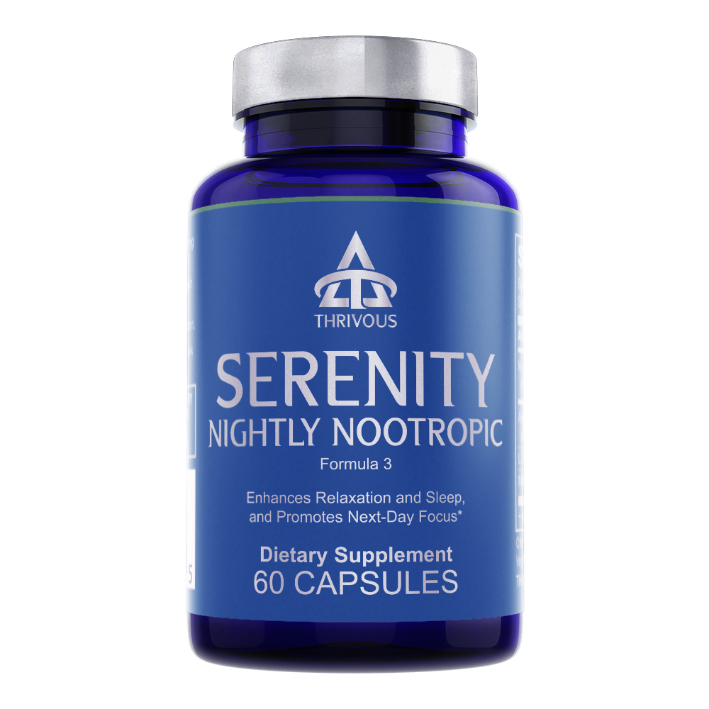 Serenity Nightly Nootropic by Thrivous